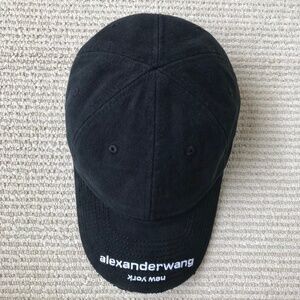 Alexander Wang logo cotton baseball cap